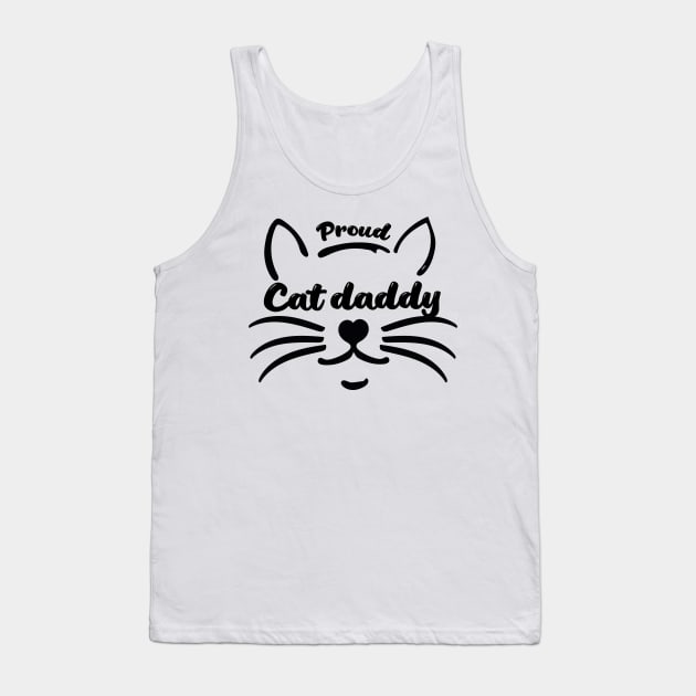 Proud cat daddy Tank Top by GizmoDesign